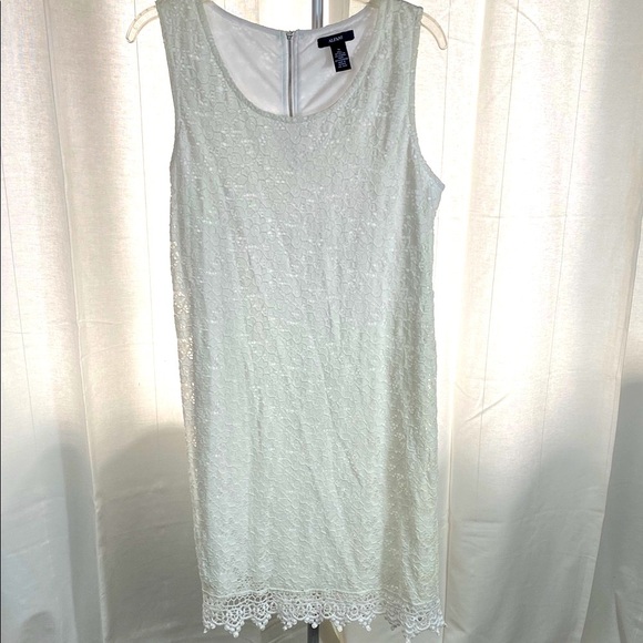 Alfani White Midi Dress - Picture 2 of 9